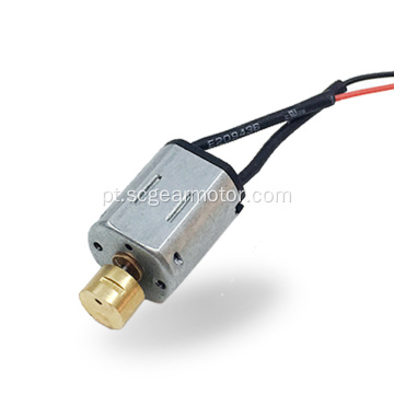 N20 mini motor de escova de vibração com fio de chumbo